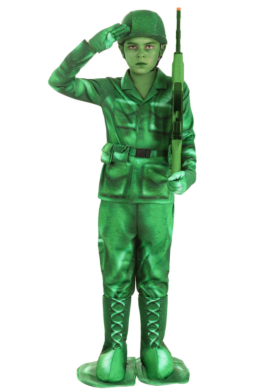 Plastic Army Man Costume Design