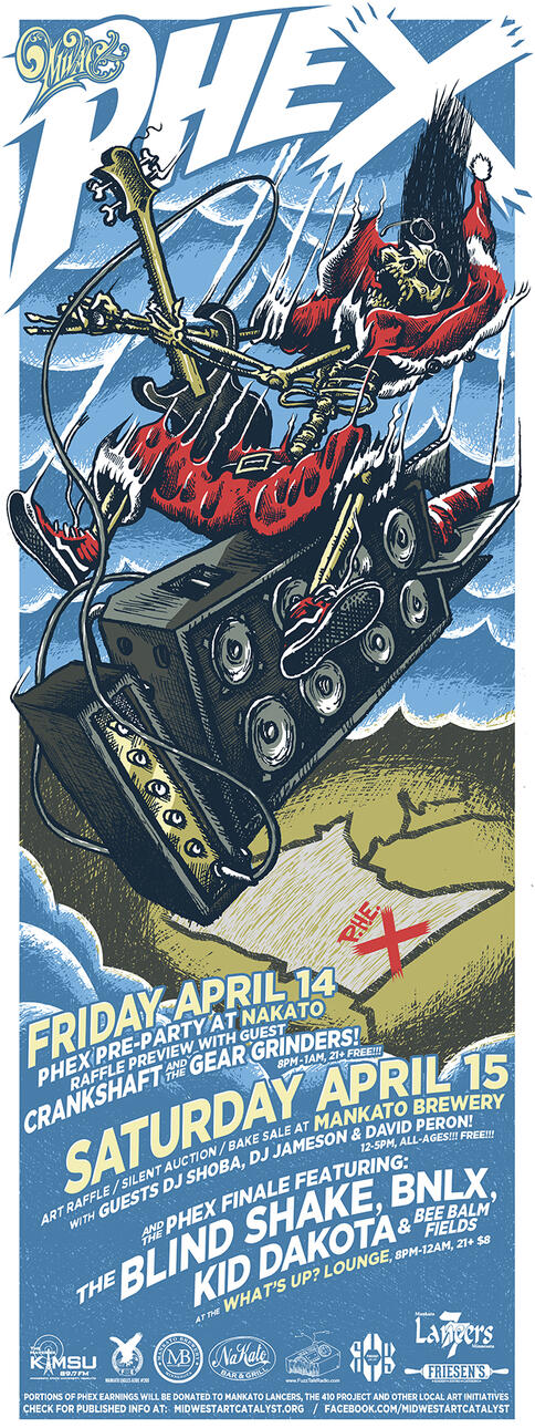 #outhousearts, #gigposter