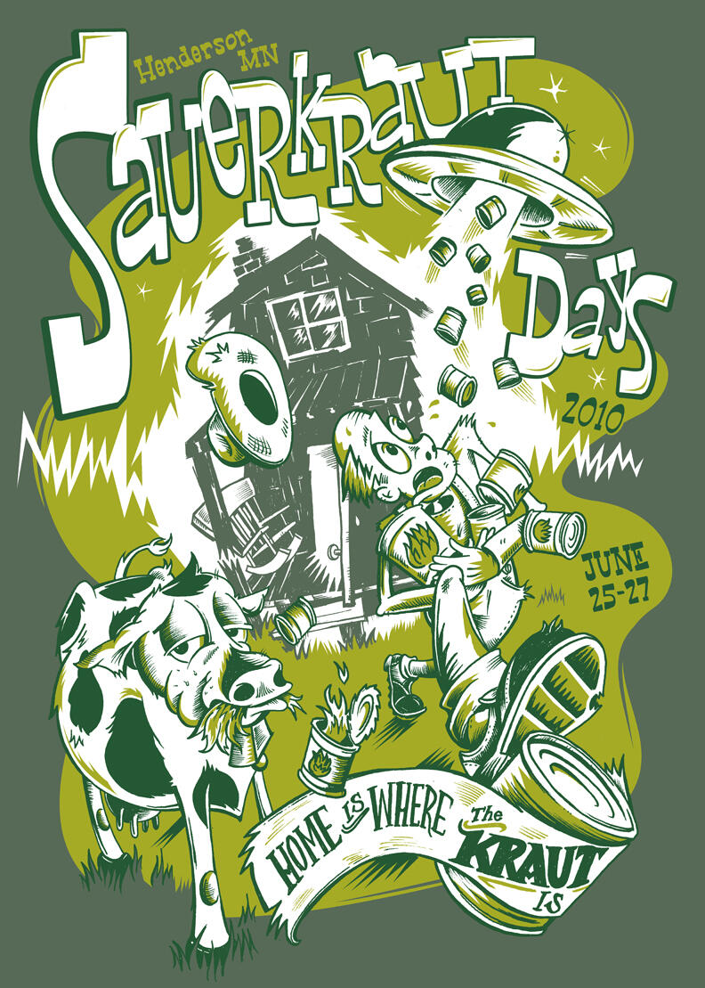 Another Sauerkraut Days Shirt Design